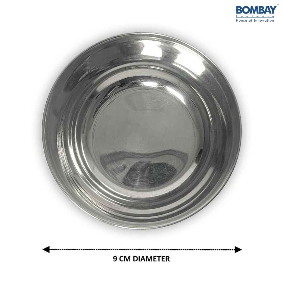 Bombay Kookware Stainless Steel Vati Combo
