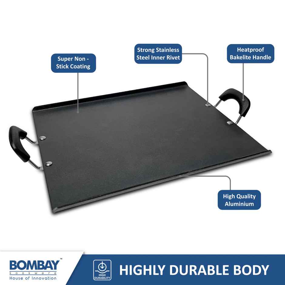 Bombay Kookware Patri Tawa - 14 Inch