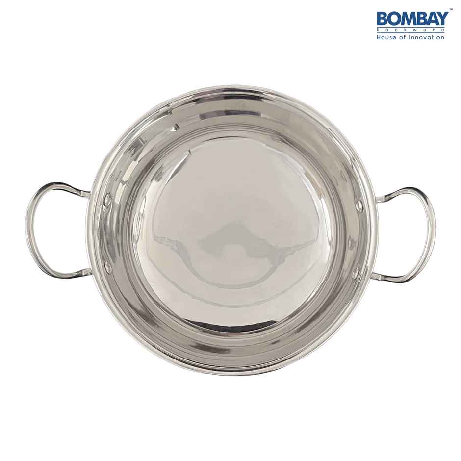 Bombay Kookware Stainless Steel Kadai (2.5 L)