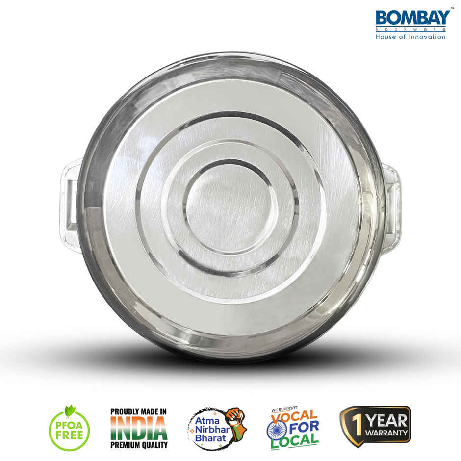 Bombay Kookware Della Casserole Set Pack Of 2 (2.7 L And 1.0 L)