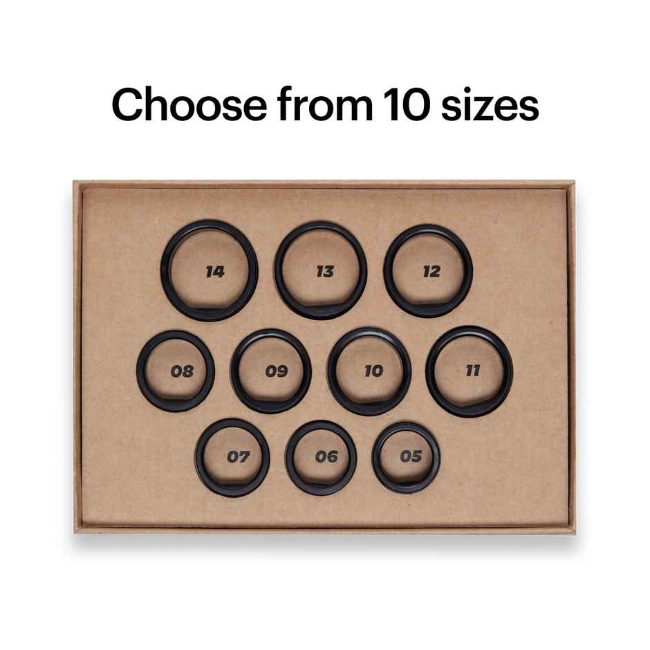 Ultrahuman Ring Air Sizing Kit - Size First Before You Buy - Choose From 10 Sizes - Sizes 5 To 14