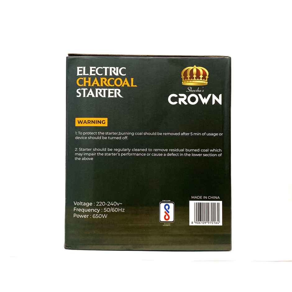 Sheesha's Crown Electric Charcoal Heater | Assorted