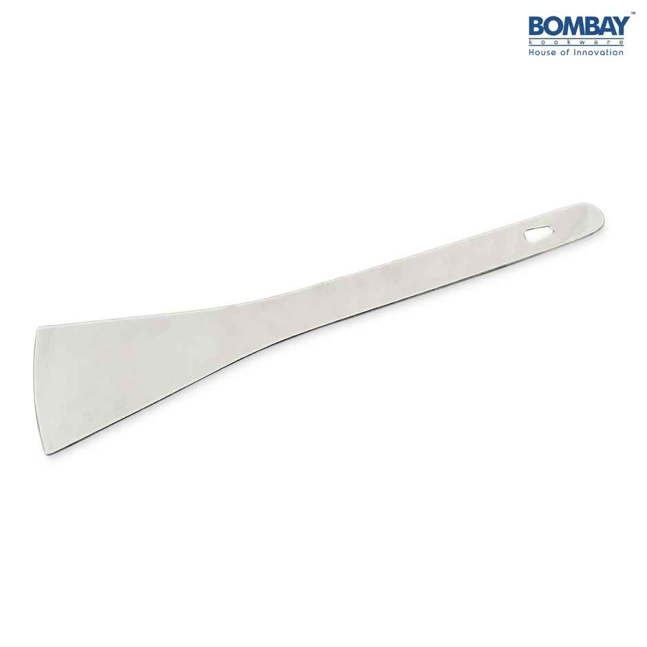 Bombay Kookware Stainless Steel Dosa Turner/ Andhra Palta/ Dosa Khurpi