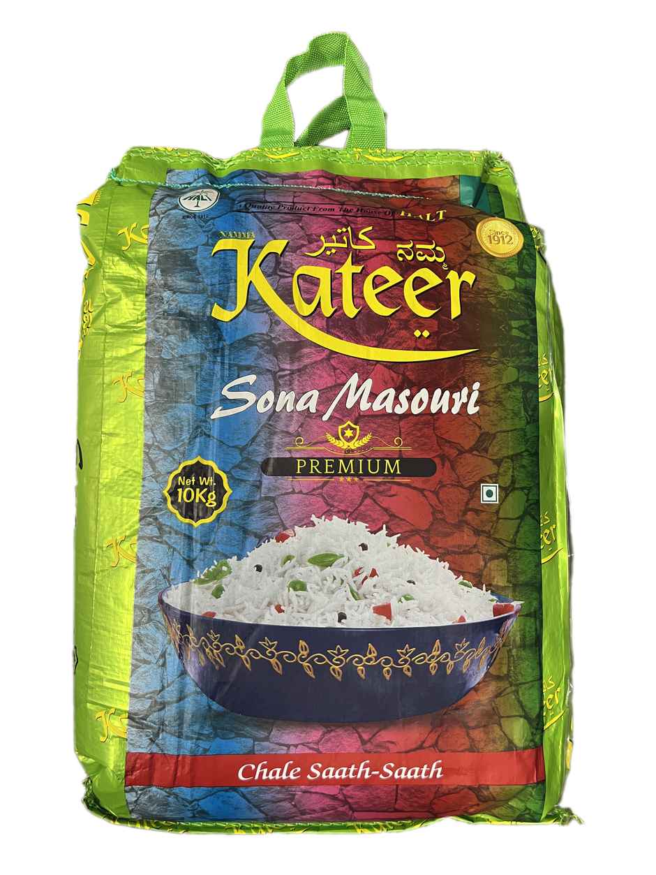 Halt Kateer Sona Masuri Raw Rice