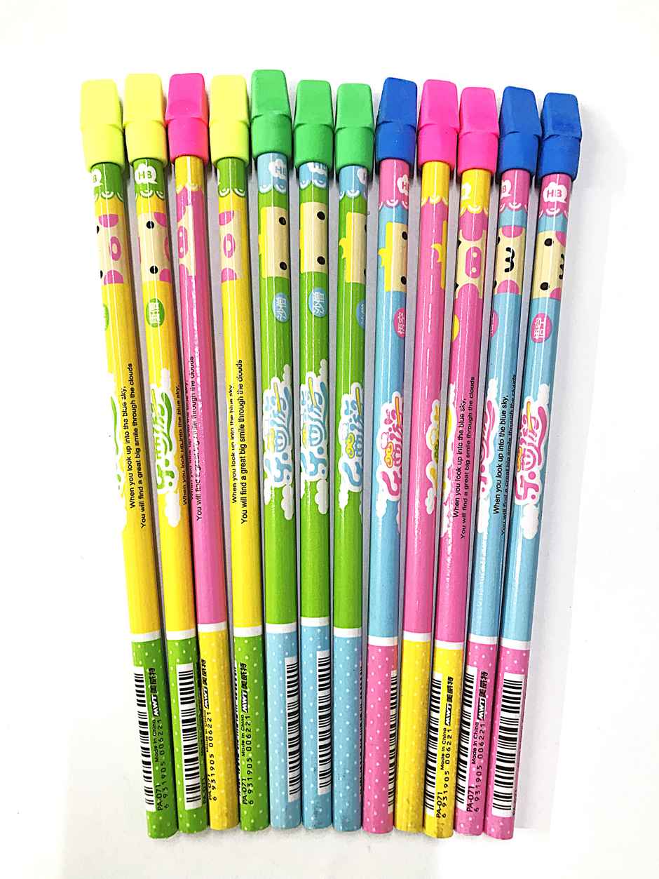 Chrome HB Wooden Pencils
