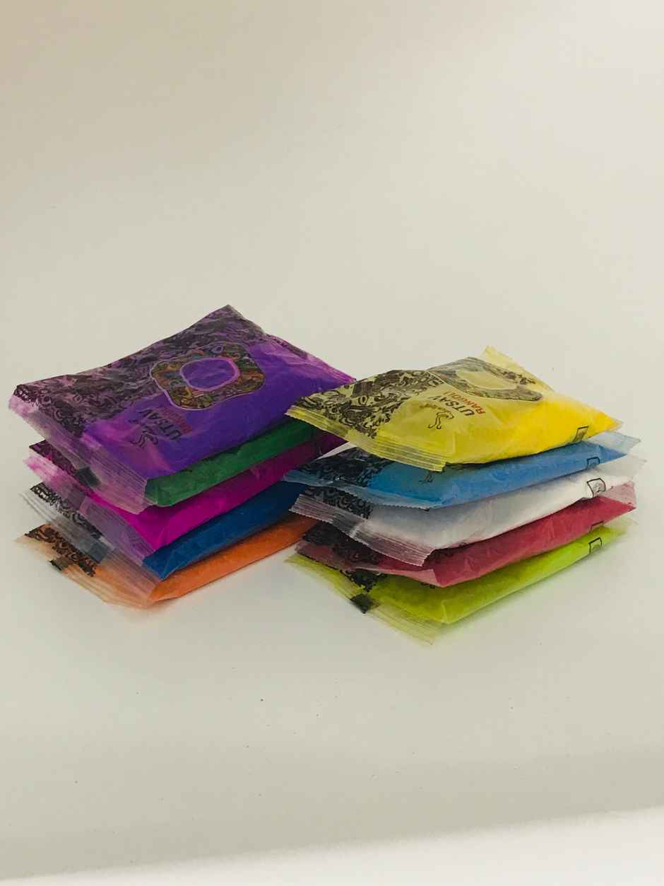 Eco Friendly Rangoli Colours Assorted
