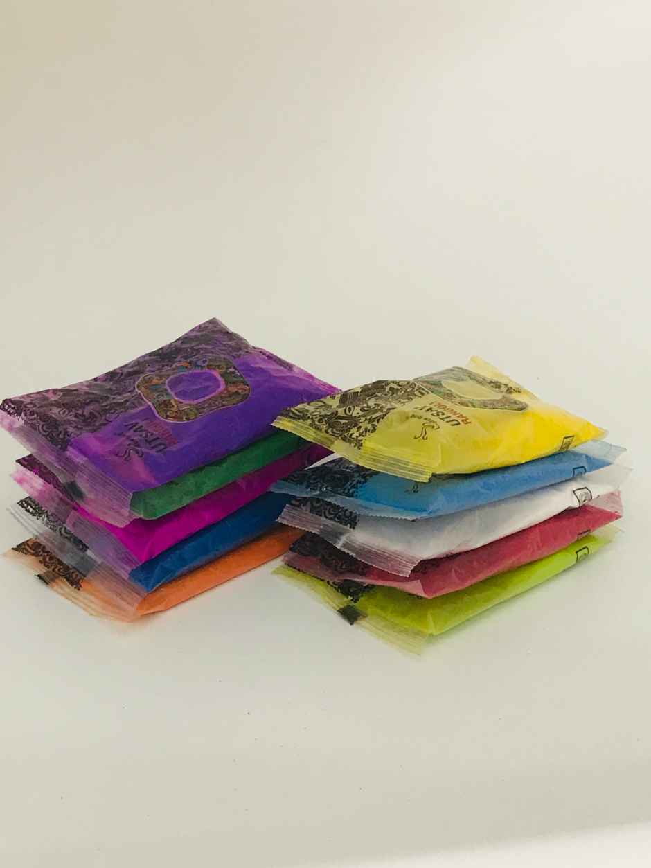 Eco Friendly Rangoli Colours Assorted