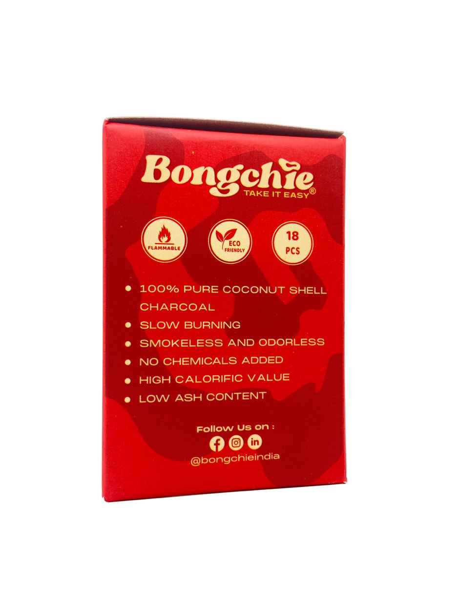 Bongchie Coconut Coal 18 Cubes