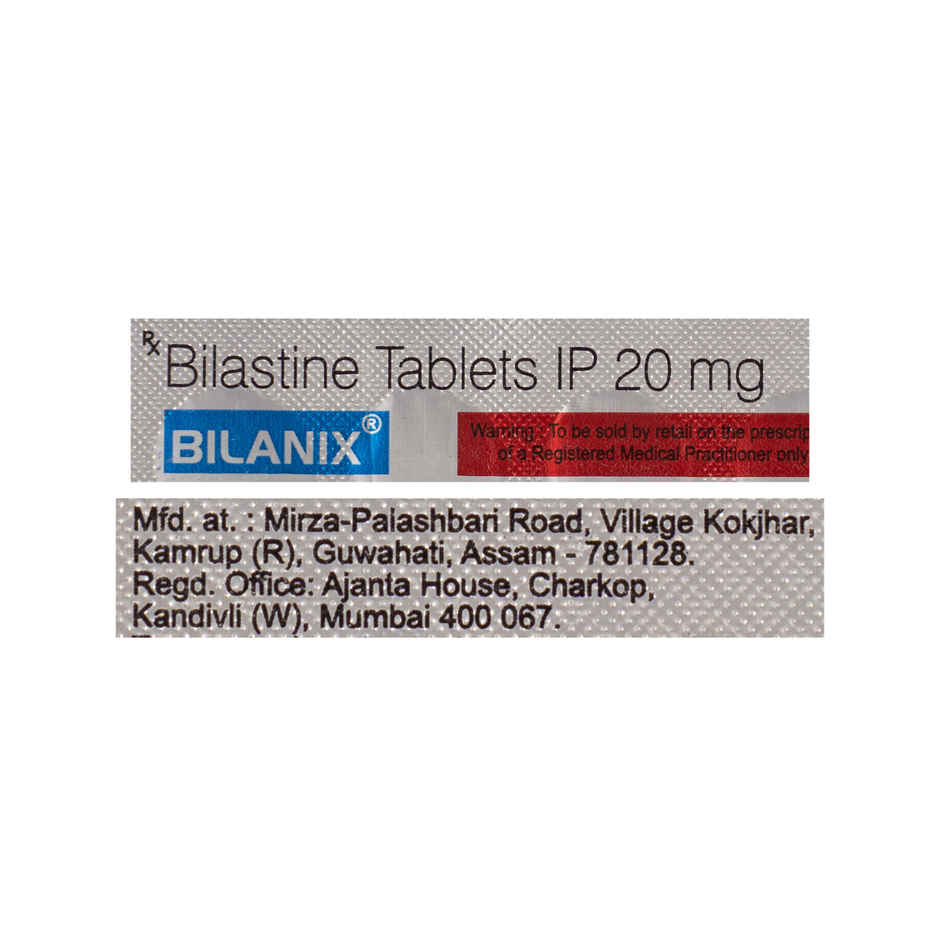 Bilanix 20mg Tablet