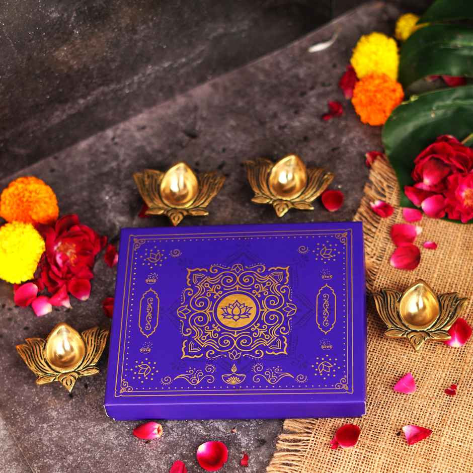 Brass Kamal Diya | ServDharm