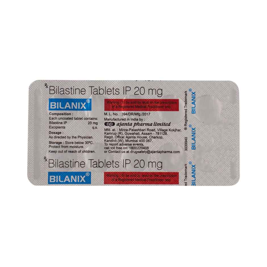Bilanix 20mg Tablet