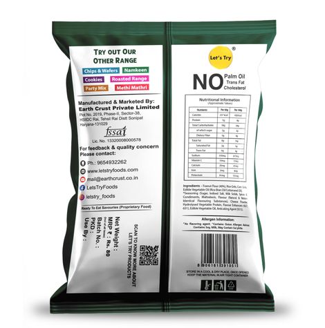 Let's Try Sour Cream And Onion Makhana Puffs Combo 