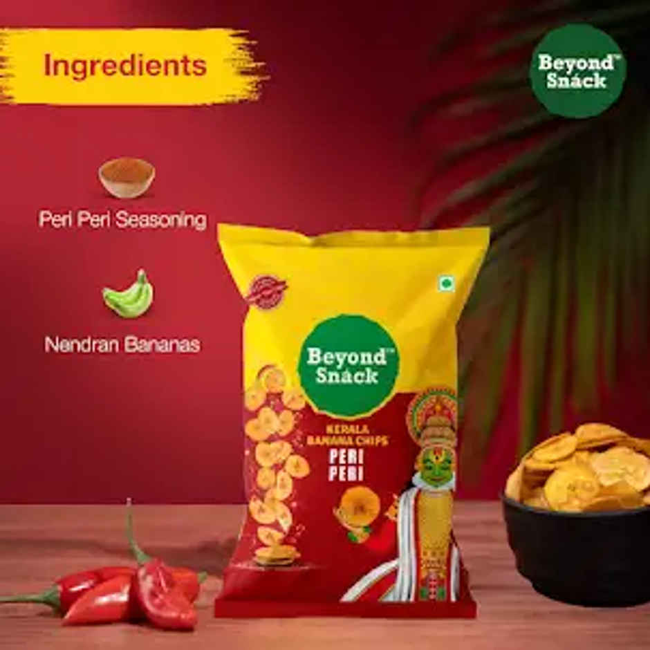Beyond Snack Kerala Banana Chips - Peri Peri Combo 