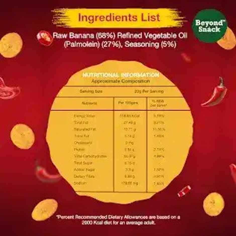Beyond Snack Kerala Banana Chips | Peri Peri