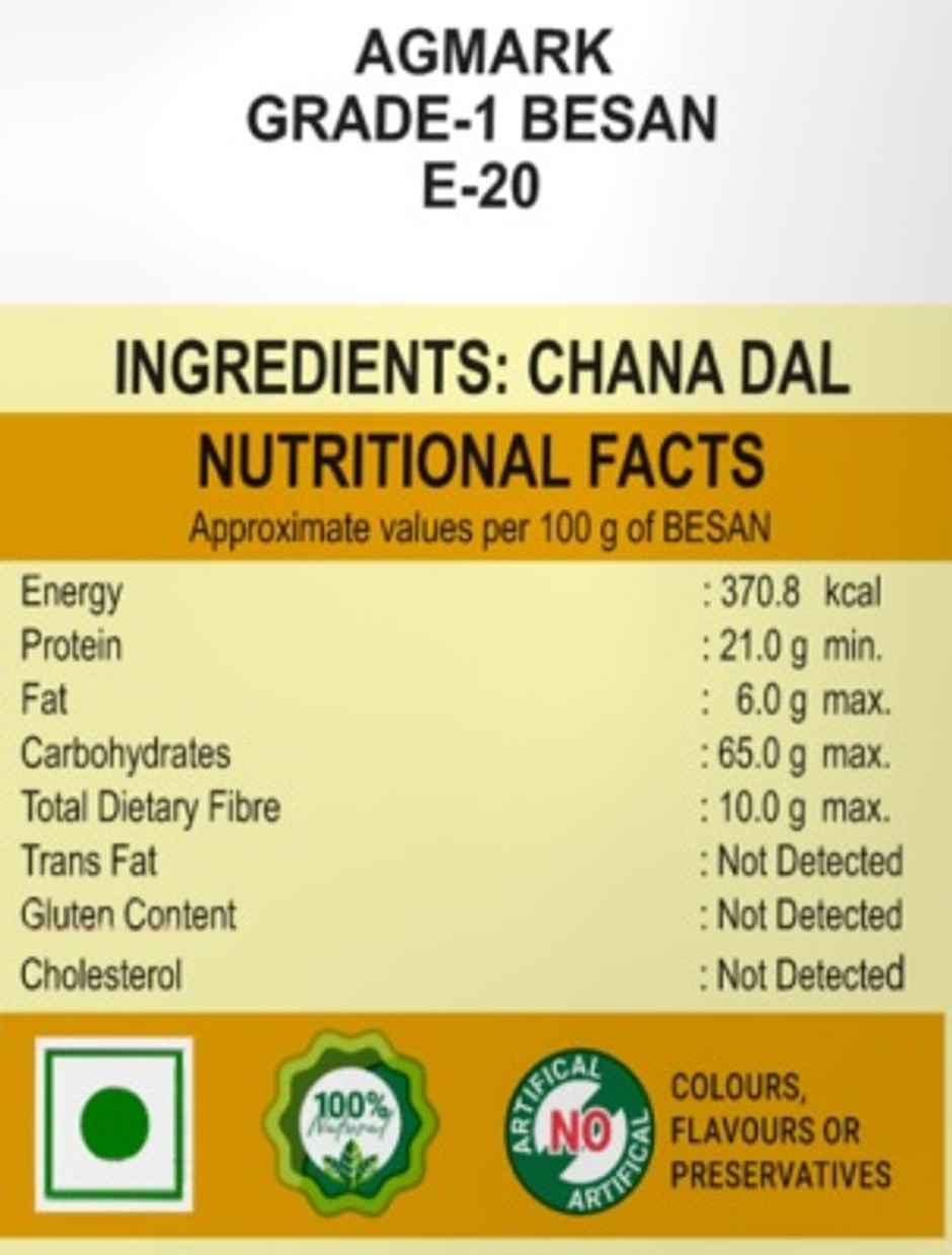 Rajdhani Besan(500gms) & Catch Dhania Powder(200gms) Combo