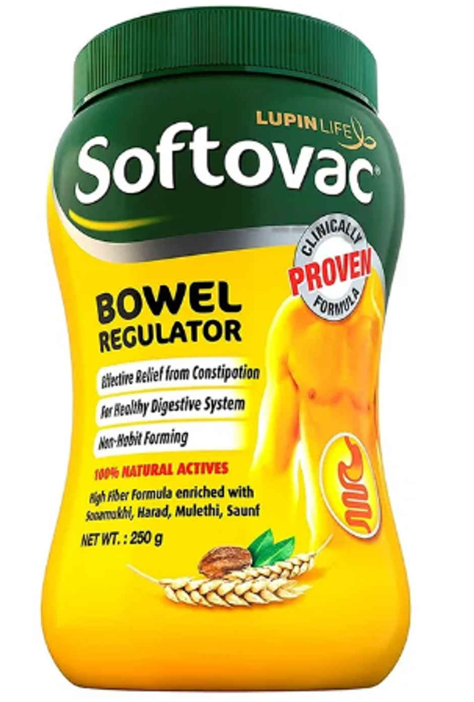 Softovac Isabgol Powder | Bowel Regulator Relief From Constipation
