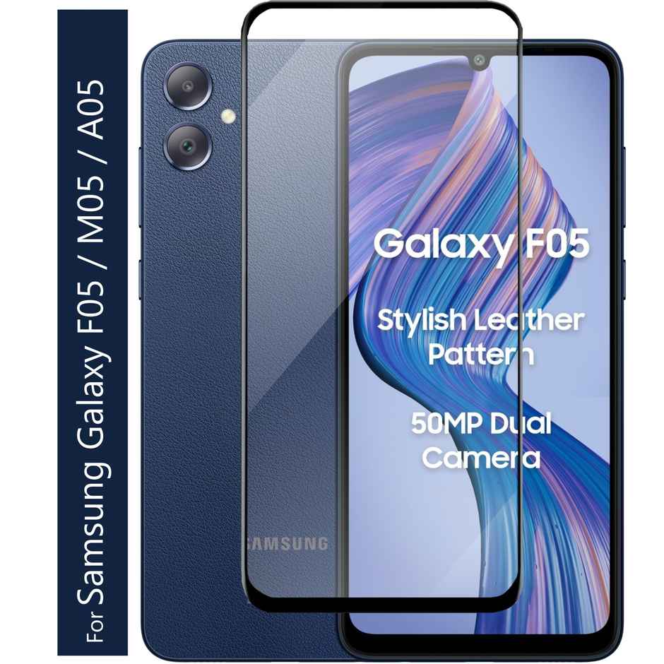 Kwine Case Samsung Galaxy F05 / M05 / A05 Tempered Glass Screen Protector