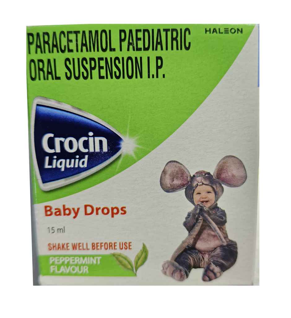 Crocin Peppermint Flavour Baby Drop
