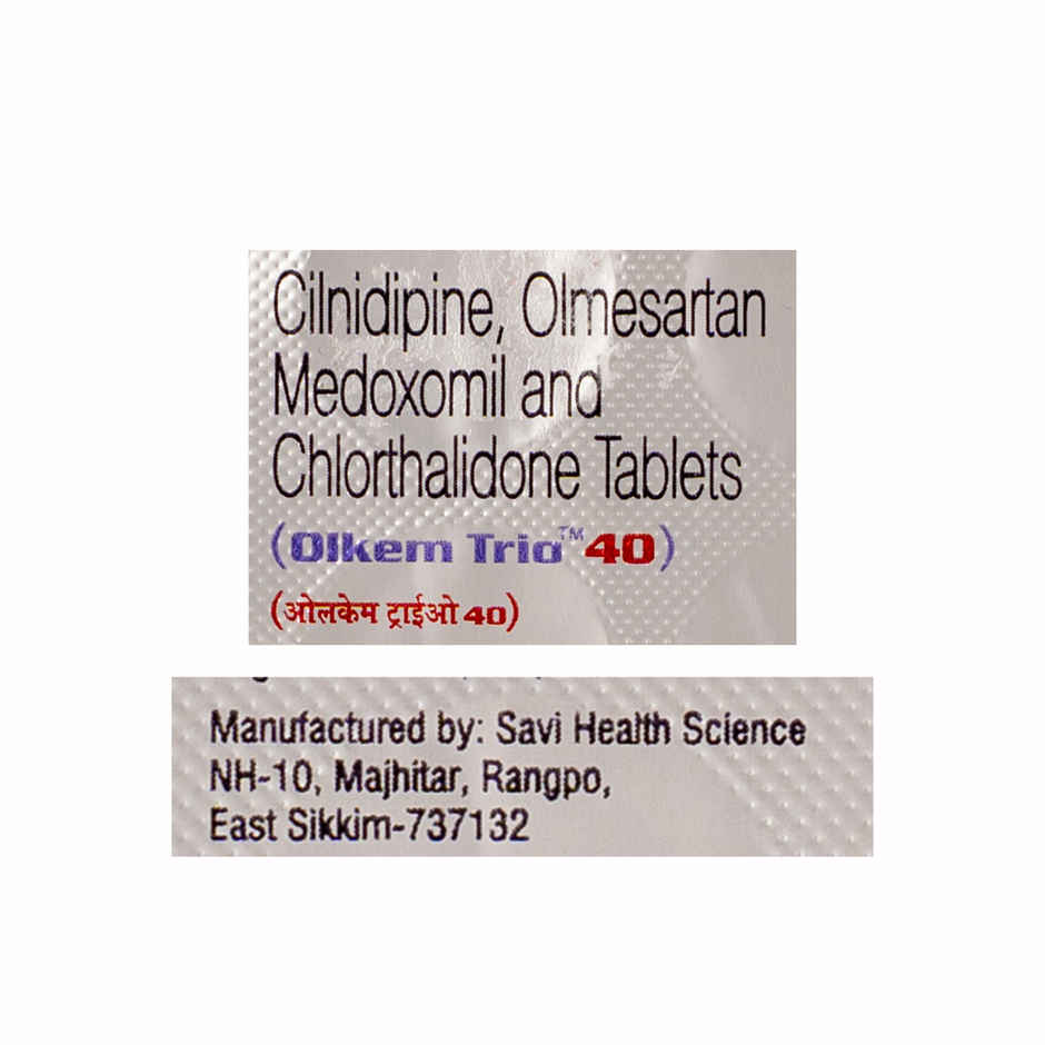 Olkem Trio 40 Tablet