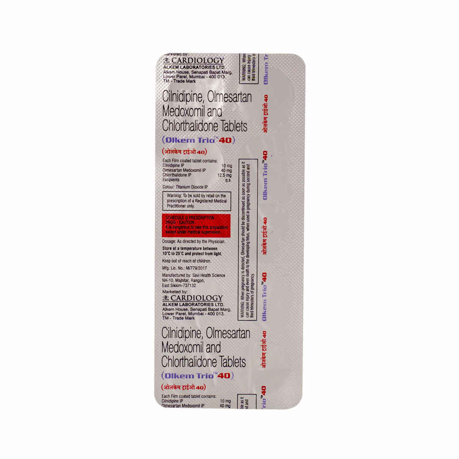Olkem Trio 40 Tablet