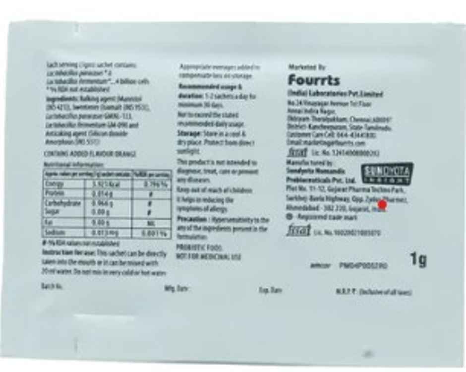 Allerbio Anti Allergic Probiotic Sachet