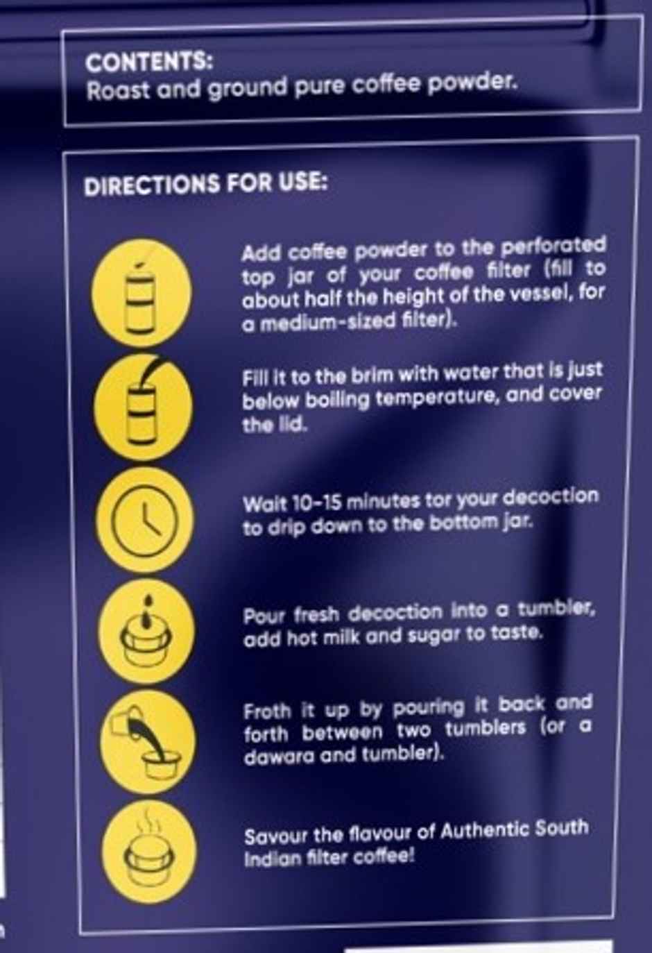 VS Mani Pure Filter Coffee Powder