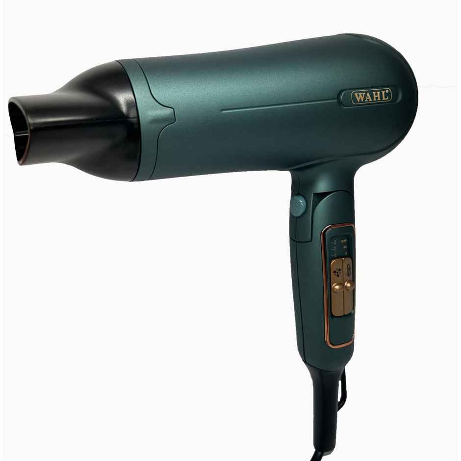 Rapid Air Hair Dryer | 2200W | 3 Heat Settings | Nozzle Attachments | Black