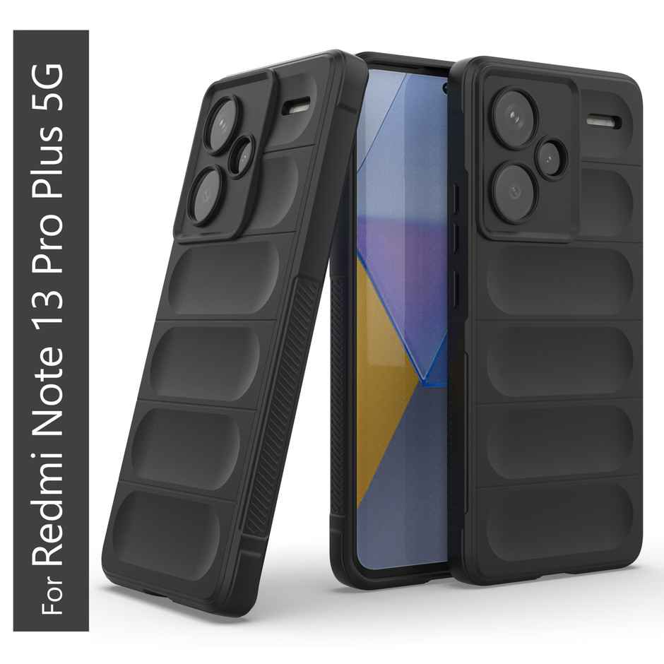 Kwine Case Redmi Note 13 Pro Plus Back Cover - Matte Finish Silicone Case