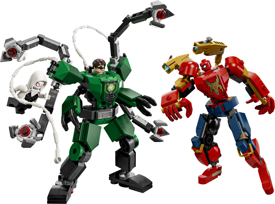 Lego Marve Mec Battl SpiderMa v Do Oc 76338
