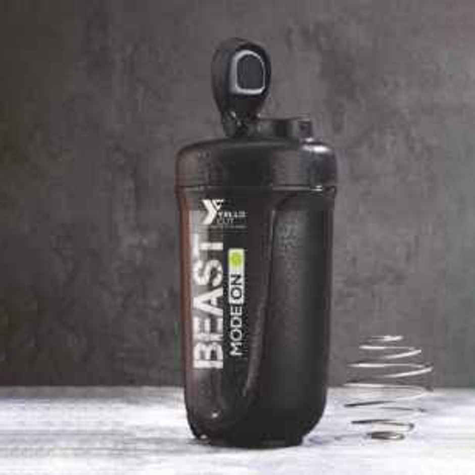 YELLOCUT Protein Shaker | Black | 500 ml