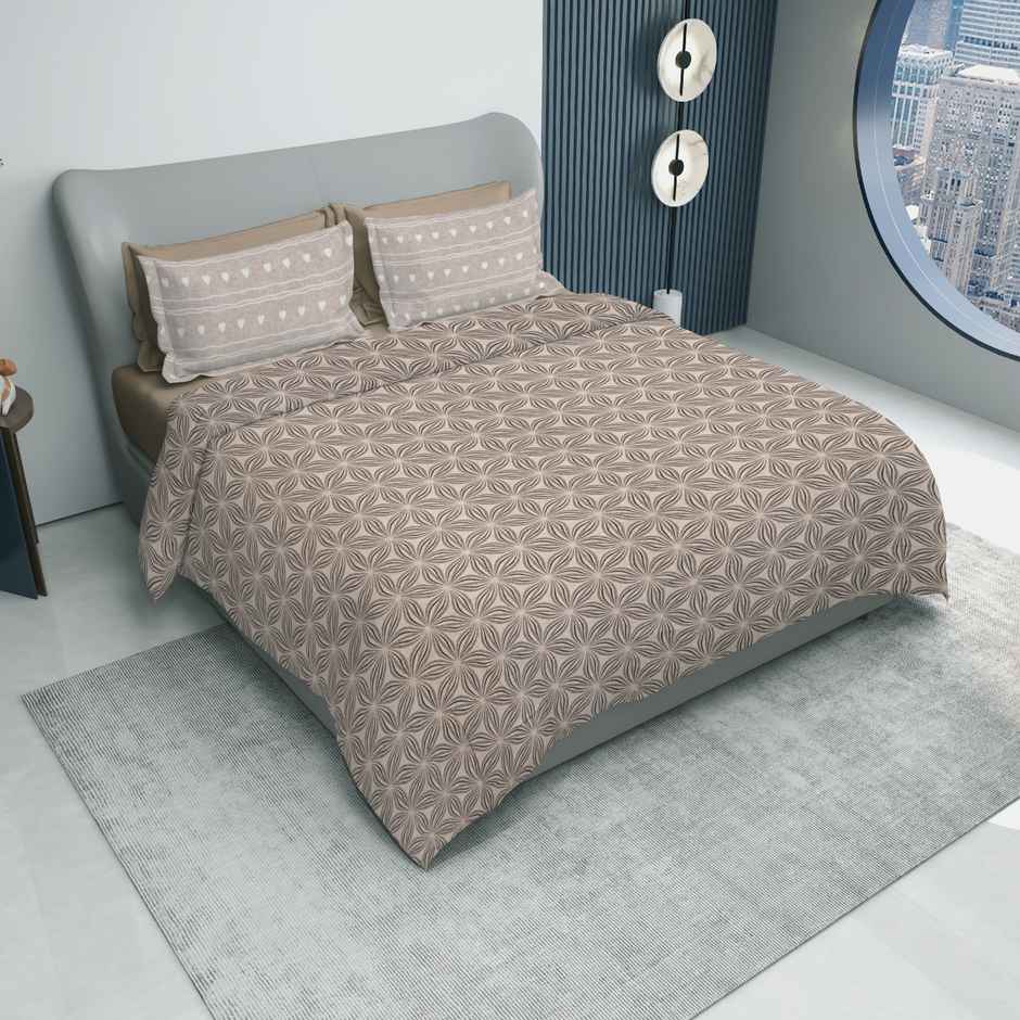 Dream Living King Size Premium Soft Uphar | Bedsheet 135 GSM With 2 Pillow Covers 275x275 cm | 1