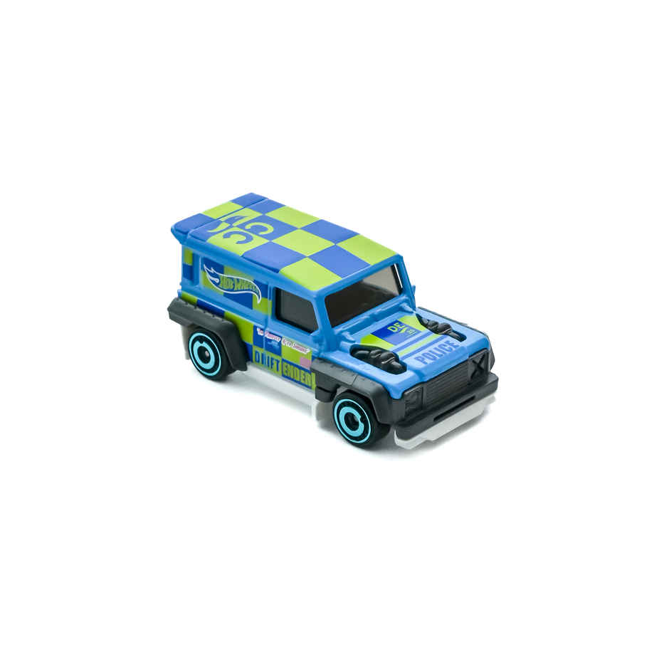Hot Wheels Worldwide Basic Car|Drift-Ender 90 Land Rover Defender Custom Toy For Kids & Collectors