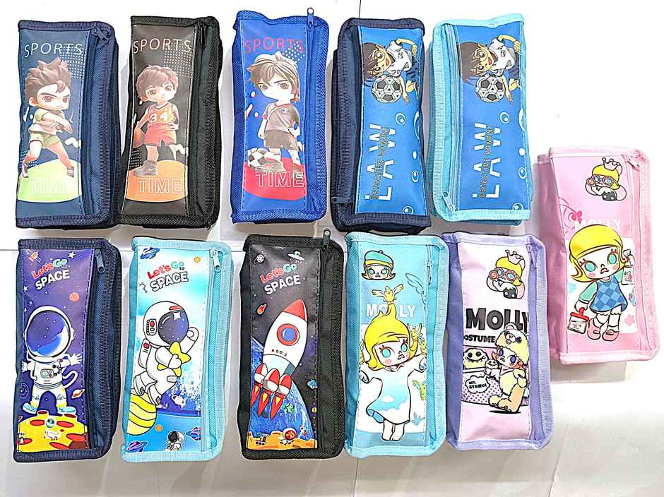 Chrome 065 Kids Pencil Pouch - Assorted Design and Color