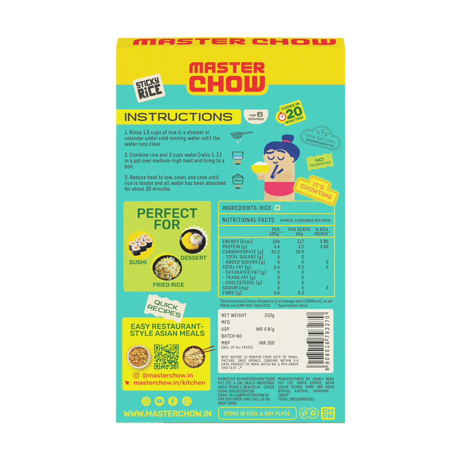 MasterChow Sticky Rice