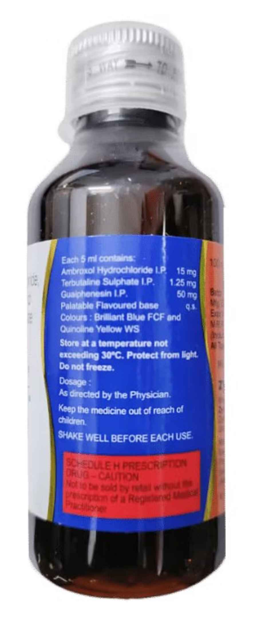 Aerodil Mixed Fruit Flavour Sugar Free Syrup