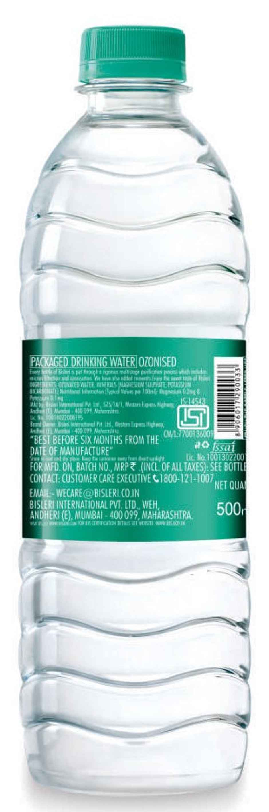 Bisleri Packaged Drinking Water Bottle