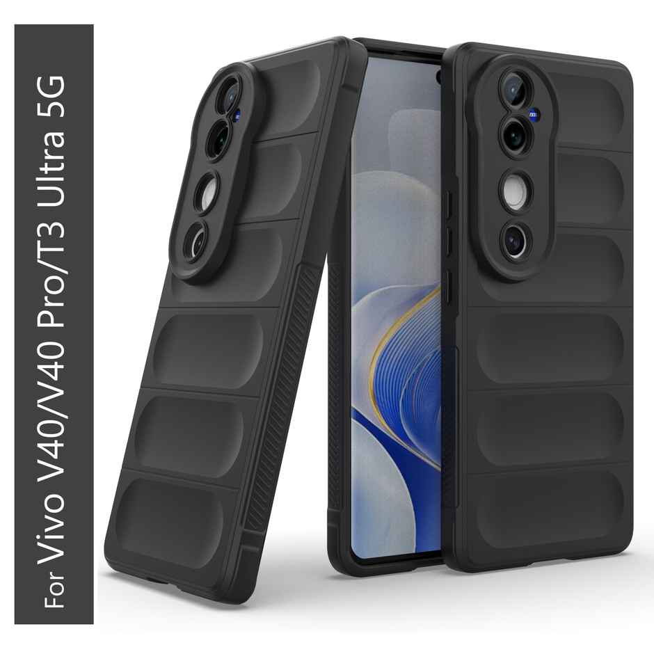 Kwine Case Vivo V40 / V40 Pro / T3 Ultra Back Cover - Matte Finish Silicone Case