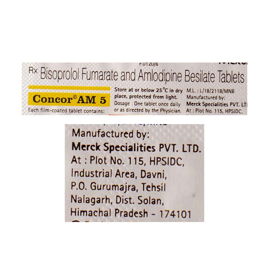 Concor AM 5 Tablet