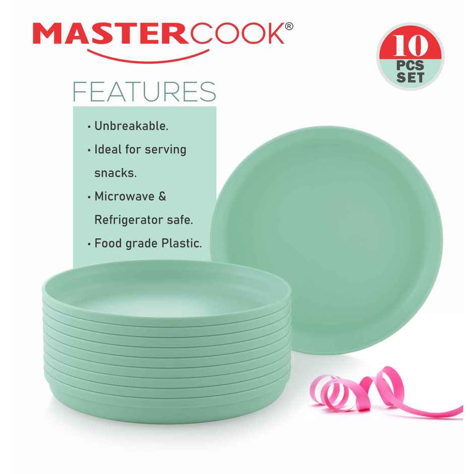 Kanjak Small Plate | Assorted | Pack Of 10 | Master Cook