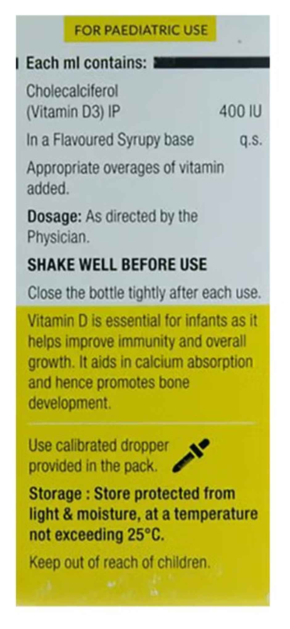 Nutri-D 400 IU Oral Drop