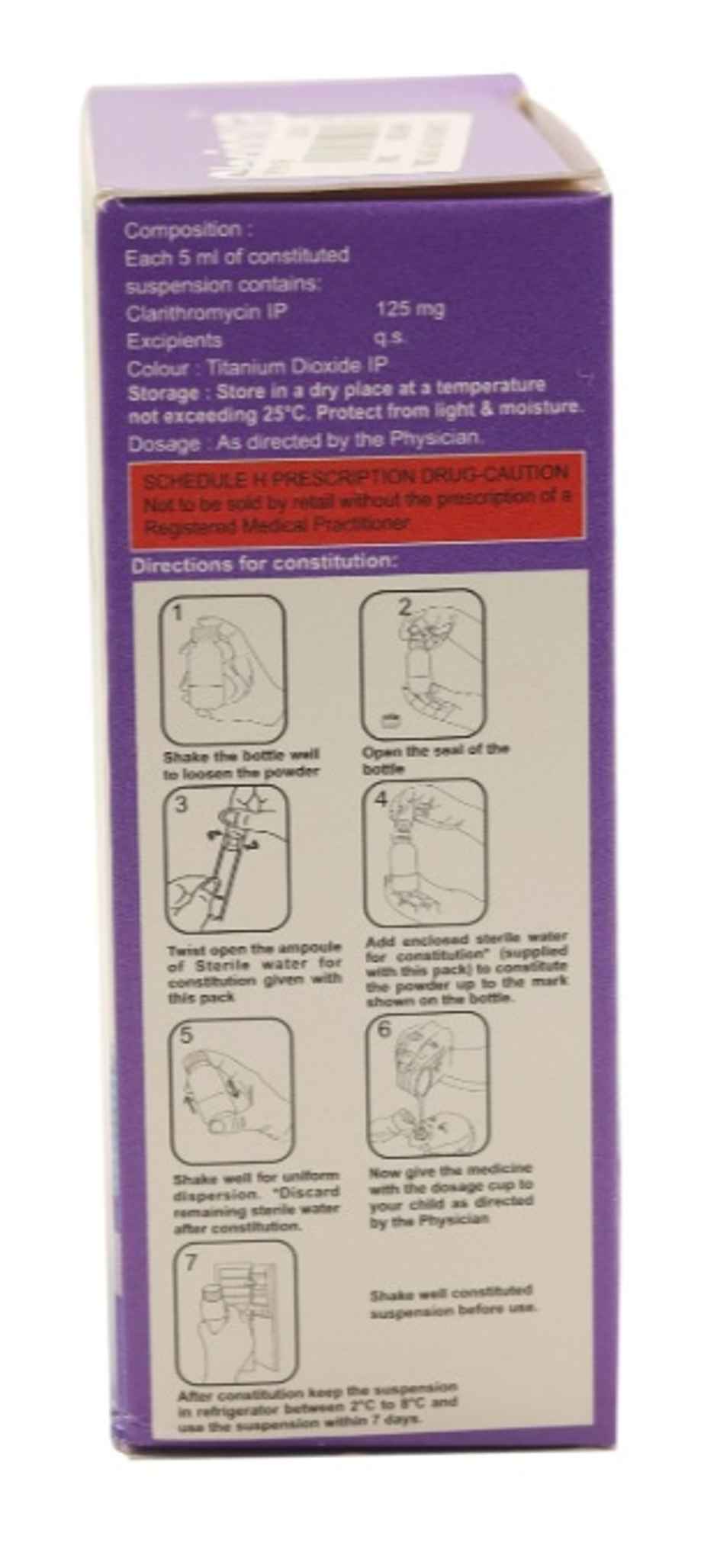 Clarinova  Mixed Fruit Flavour Dry Syrup