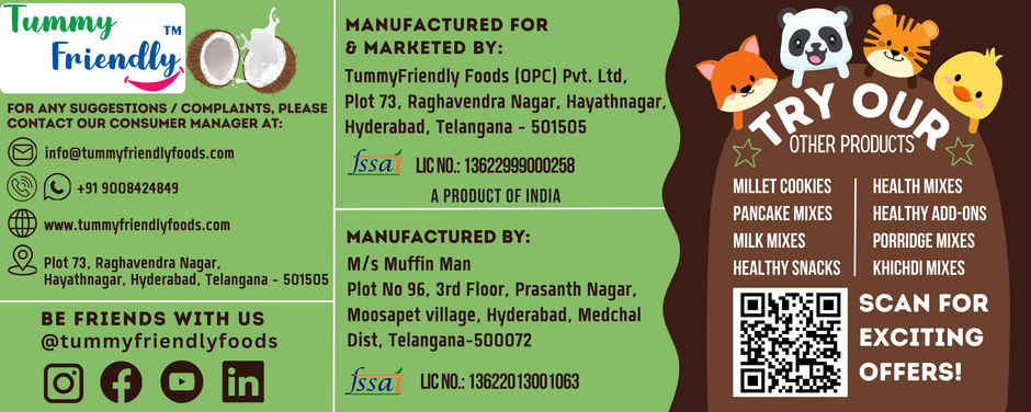 Tummy Friendly Millet Cookies COCONUT | Healthy Biscuits | Organic Farm Ragi No Junk No Secret