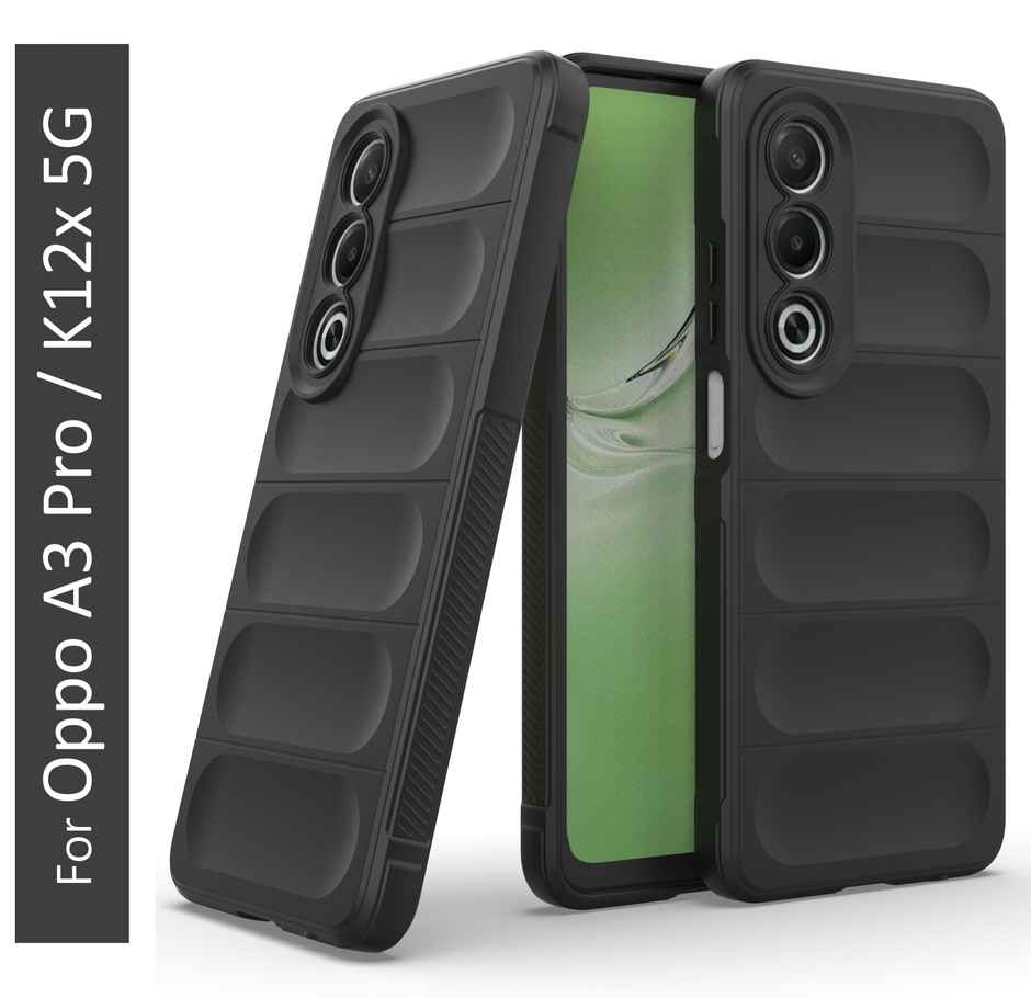 Kwine Case Oppo A3 Pro / K12x 5G Back Cover - Matte Finish Silicone Case