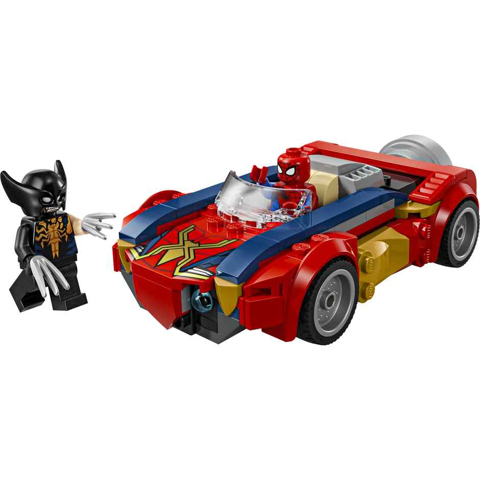 LEGO Marve SpiderMa Ca v Venomize Wolverin 76336