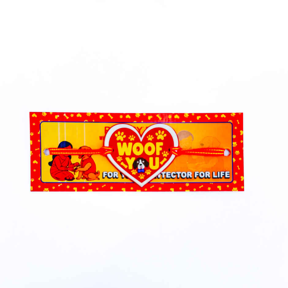 Pawgy Pets Woof You Rakhi