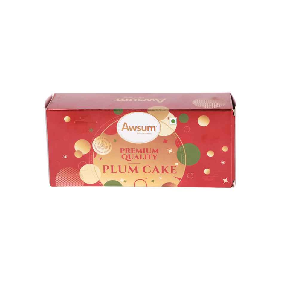 Awsum Handcrafted Eggless Plum Cake | Veg | No Maida | No Palm Oil | No Refined Sugar
