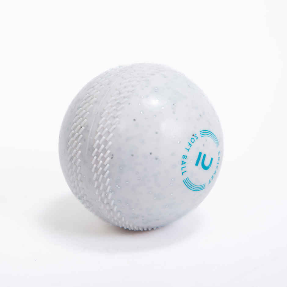 Decathlon FLX Synthetic Soft Cricket Ball | White