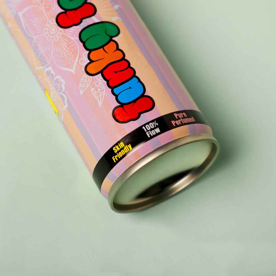 Star Funky Foam Spray for Holi Party and Celebration - Blue