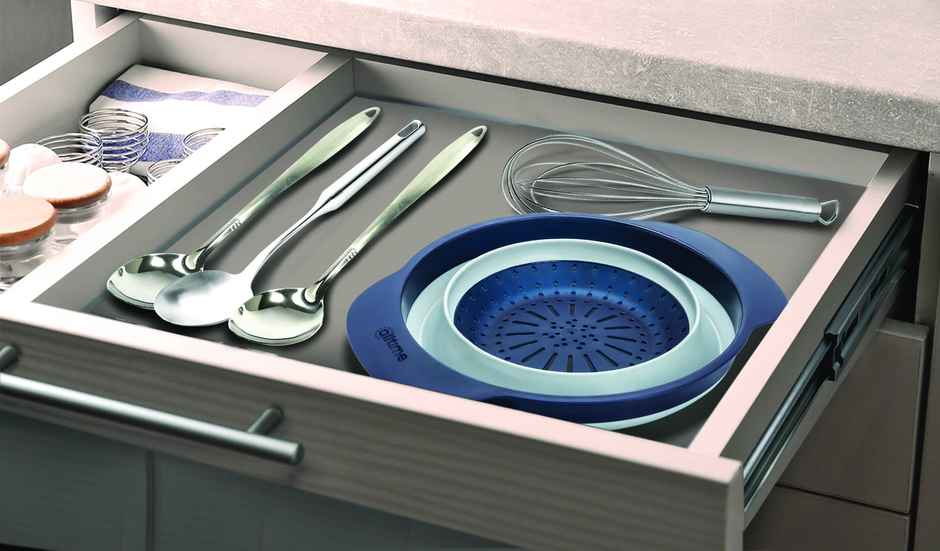 All Time Flexible Colander |22 cm (Colour May Vary)