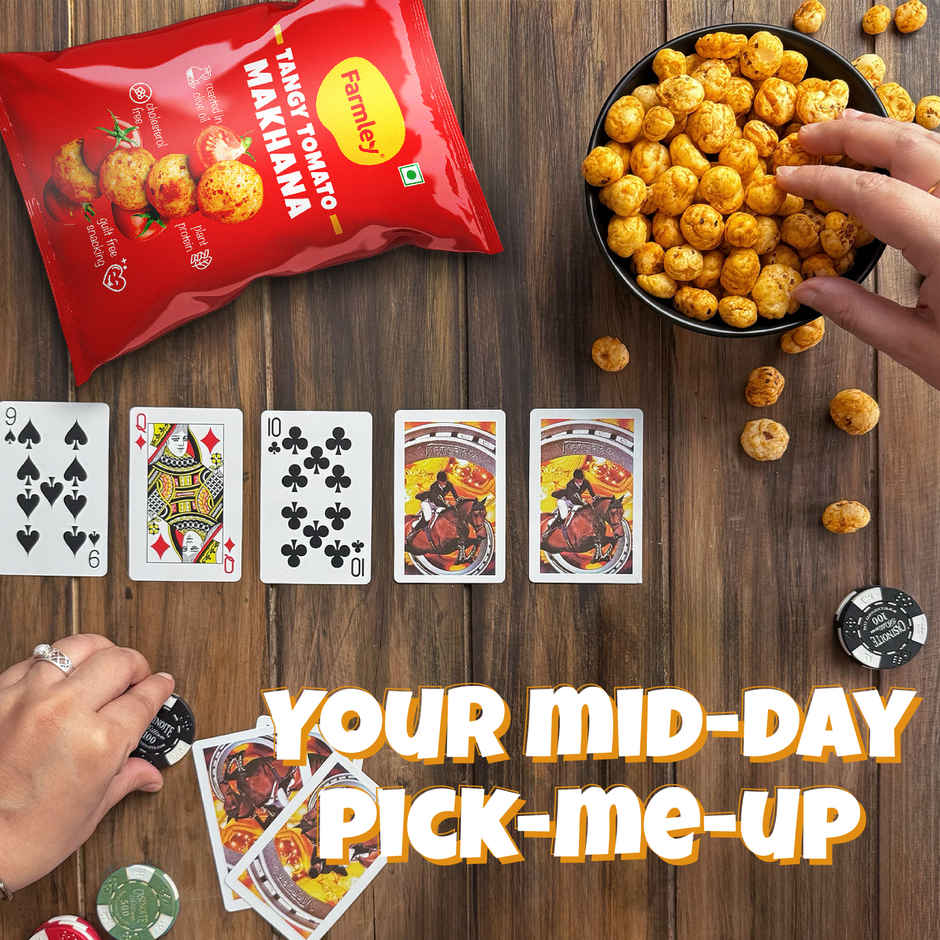 Farmley Tangy Tomato Makhana | Roasted In Olive Oil